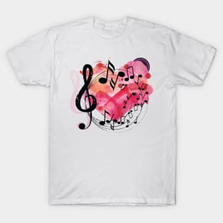 Musical Note Poster T-Shirt